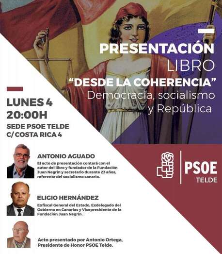 Cartel del acto (Foto TA)